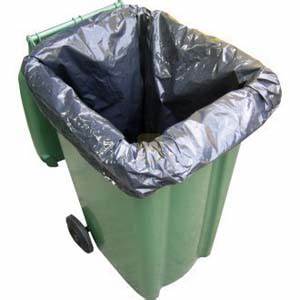 REFUSE BAGS WHEELIE BIN BLACK (10)